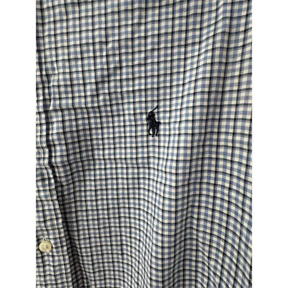Polo‎ Ralph Lauren Men's XL Lowell Sport Shirt Checkered Cotton Button Down - Picture 2 of 4